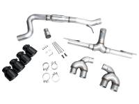 AWE Tuning - AWE MK8 Volkswagen Golf R 3in Track Edition Quad Exhaust - Diamond Black Tips - Image 15