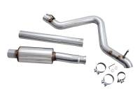 AWE Tuning - AWE 20-21 Jeep Gladiator JT 3.6L Tread Edition Cat-Back Single Side Exhaust - Diamond Blk Ti - Image 7