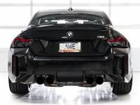 AWE Tuning - AWE 23-24 BMW G87 M2 SwitchPath Edition Exhaust - Diamond Black Tips - Image 4