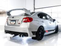 AWE Tuning - AWE Subaru STI VA / WRX GV / STI GV Sedan Touring Edition Exhaust - Chrome Silver Tip (102mm) - Image 3