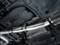 AWE Tuning - AWE MK8 Volkswagen Golf R 3in Touring Edition Quad Exhaust - Diamond Black Tips - Image 3