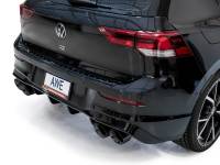 AWE Tuning - AWE MK8 Volkswagen Golf R 3in Touring Edition Quad Exhaust - Diamond Black Tips - Image 6