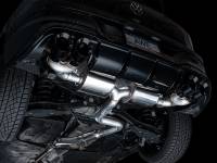 AWE Tuning - AWE MK8 Volkswagen Golf R 3in Touring Edition Quad Exhaust - Diamond Black Tips - Image 10