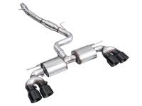 AWE Tuning - AWE MK8 Volkswagen Golf R 3in Touring Edition Quad Exhaust - Diamond Black Tips - Image 11