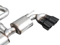 AWE Tuning - AWE MK8 Volkswagen Golf R 3in Touring Edition Quad Exhaust - Diamond Black Tips - Image 13