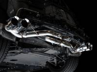AWE Tuning - AWE 2020 Chevrolet Corvette (C8) Track Edition Exhaust - Quad Chrome Silver Tips - Image 6