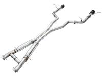 AWE Tuning - AWE 18-23 Dodge Durango SRT & Hellcat Track Edition Exhaust - Diamond Black Tips - Image 9