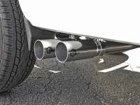 aFe Power (Advanced FLOW Engineering) - aFe Rebel Series CB 3in Middle Side Exit SS Exht w/Polish Tips 09-16 Chevy Silverado/GMC Sierra 1500 - Image 2