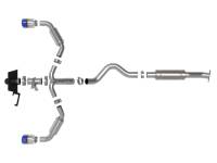 aFe Power (Advanced FLOW Engineering) - aFe 23-24 Toyota GR Corolla L3 1.6L (t) Gemini XV 3in to 2-1/2in Cat Back Exhaust w/ Blue Flame Tips - Image 3