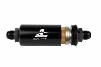 Aeromotive - Aeromotive In-Line Filter - (AN -10 Male) 10 Micron Fabric Element Bright Dip Black Finish - Image 3