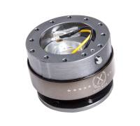 NRG Innovations Quick Release Gen 2.0 - Gunmetal Body / Titanium Chrome Ring