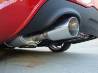 Megan Racing - Megan Racing Axle Back Exhaust System: Mercedes Benz C250 4DR only 2012-14 Burnt Roll Tip - Image 3