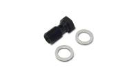 Vibrant Performance - Vibrant Performance Aluminum Banjo Bolt w/ 2 Washers (M8x1.25 20mm LG) - Anodized Black - Image 1