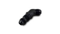 Vibrant Performance - Vibrant Performance -8AN Bulkhead Adapter 45 Degree Elbow Fitting - Anodized Black Only - Image 1