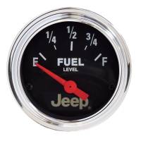 AutoMeter - AutoMeter Jeep 52mm 73 OHMS Empty/8-12 OHMS Full Short Sweep Electronic Fuel Level Gauge - Image 1
