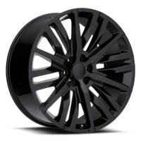 FR 97 - GM Split-6 Spoke Replica Wheel 22x9 6x5.5 ET28 78.1CB Gloss Black