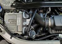 J&L Oil Separator Co - J&L 2020-2022 Ford Explorer 3.0L EcoBoost Oil Separator 3.0 Passenger Side - Clear Anodized - Image 2