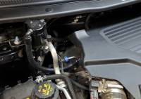 J&L Oil Separator Co - J&L 13-19 Ford Explorer Sport EcoBoost V6 Passenger Side Oil Separator 3.0 - Black Anodized - Image 2