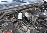 J&L Oil Separator Co - J&L 99-04 Ford Lightning Passenger Side Oil Separator 3.0 - Clear Anodized - Image 2