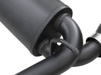 aFe Power (Advanced FLOW Engineering) - aFe Rebel Series 2.5in 409 SS Axle-Back Exhaust w/ Black Tips 2018+ Jeep Wrangler (JL) V6 3.6L - Image 2