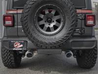 aFe Power (Advanced FLOW Engineering) - aFe Rebel Series 2.5in 409 SS Axle-Back Exhaust w/ Black Tips 2018+ Jeep Wrangler (JL) V6 3.6L - Image 6