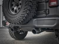 aFe Power (Advanced FLOW Engineering) - aFe Rebel Series 2.5in 409 SS Axle-Back Exhaust w/ Black Tips 2018+ Jeep Wrangler (JL) V6 3.6L - Image 7