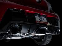 AWE Tuning - AWE 2023+ Toyota GR Corolla Touring Edition Exhaust - Diamond Black Tips - Image 4
