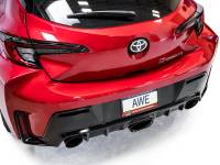 AWE Tuning - AWE 2023+ Toyota GR Corolla Touring Edition Exhaust - Diamond Black Tips - Image 12