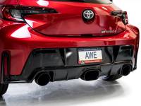 AWE Tuning - AWE 2023+ Toyota GR Corolla Touring Edition Exhaust - Diamond Black Tips - Image 13