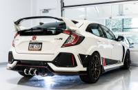 AWE Tuning - AWE 2017+ Honda Civic Type R Touring Edition Exhaust w/Front & Mid Pipes - Chrome Silver Tips - Image 4