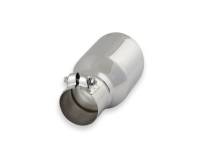 Flowmaster - Flowmaster Exhaust Tip - 4.00 In. Rolled Angle Polished Ss Fits 2.50 In. Tubing (Clamp On) - Image 2