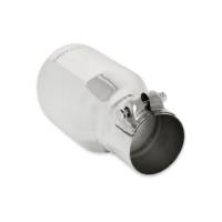 Flowmaster - Flowmaster Exhaust Tip - 4.00 In. Rolled Angle Polished Ss Fits 2.50 In. Tubing (Clamp On) - Image 10