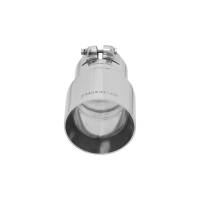 Flowmaster - Flowmaster Exhaust Tip - 4.00 In. Angle Cut Polished Ss Fits 3.00 In. Tubing (Clamp On) - Image 3