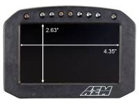 AEM Electronics - AEM CD-5LG Carbon Logging Flush Digital Dash Display w/ Internal 20Hz GPS & Antenna - Image 11