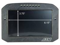 AEM Electronics - AEM CD-7G Carbon Flush Digital Dash Display w/ Internal 20Hz GPS & Antenna - Image 5