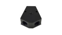 Vibrant Performance - Vibrant Performance Billet Aluminum Y-Block Fitting with 1/8in NPT Port - 1/2in NPT x 1/2in NPT x 1/2in NPT - Image 1