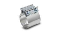 Vibrant Performance - Vibrant Performance Easy Seal SS Exh Sleeve Butt Joint Clamp for 3.5in OD Tubing also 3.5in Nominal Oval Tubing - Image 1