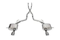 Corsa 2011-2025 Dodge Durango Xtreme 2.5in Cat-Back Dual Rear Exit w/ Single 4.5in Polished Tips