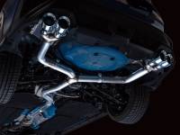 AWE Tuning - AWE 2022+ VB Subaru WRX Track Edition Exhaust - Chrome Silver Tips - Image 8