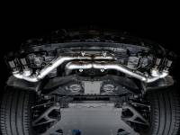 AWE Tuning - AWE 2020 Chevrolet Corvette (C8) Track Edition Exhaust - Quad Diamond Black Tips - Image 10