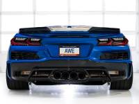 AWE Tuning - AWE 2023 C8 Corvette Z06 SwitchPath Cat-Back Exhaust - Diamond Black Tips - Image 13