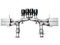 AWE Tuning - AWE 2023 C8 Corvette Z06 SwitchPath Cat-Back Exhaust - Diamond Black Tips - Image 18