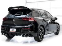 AWE Tuning - AWE MK8 Volkswagen Golf R 3in Track Edition Quad Exhaust - Chrome Silver Tips - Image 5