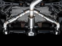 AWE Tuning - AWE 2023+ Toyota GR Corolla Track Edition Exhaust - Diamond Black Tips - Image 2
