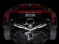 AWE Tuning - AWE 2023+ Toyota GR Corolla Track Edition Exhaust - Diamond Black Tips - Image 13
