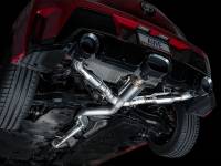 AWE Tuning - AWE 2023+ Toyota GR Corolla Track Edition Exhaust - Diamond Black Tips - Image 15