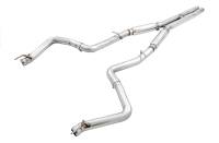 AWE Tuning - AWE 2015+ Dodge Challenger 6.4L/6.2L Supercharged Track Edition Exhaust - Use Stock Tips - Image 2