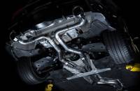 AWE Tuning - AWE 2020 Toyota Supra A90 Track Edition Exhaust - 5in Chrome Silver Tips - Image 3