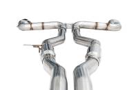 AWE Tuning - AWE 2020 Toyota Supra A90 Track Edition Exhaust - 5in Chrome Silver Tips - Image 6