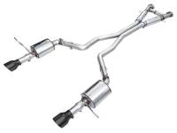 AWE Tuning - AWE 18-23 Dodge Durango SRT & Hellcat Touring Edition Exhaust - Diamond Black Tips - Image 1